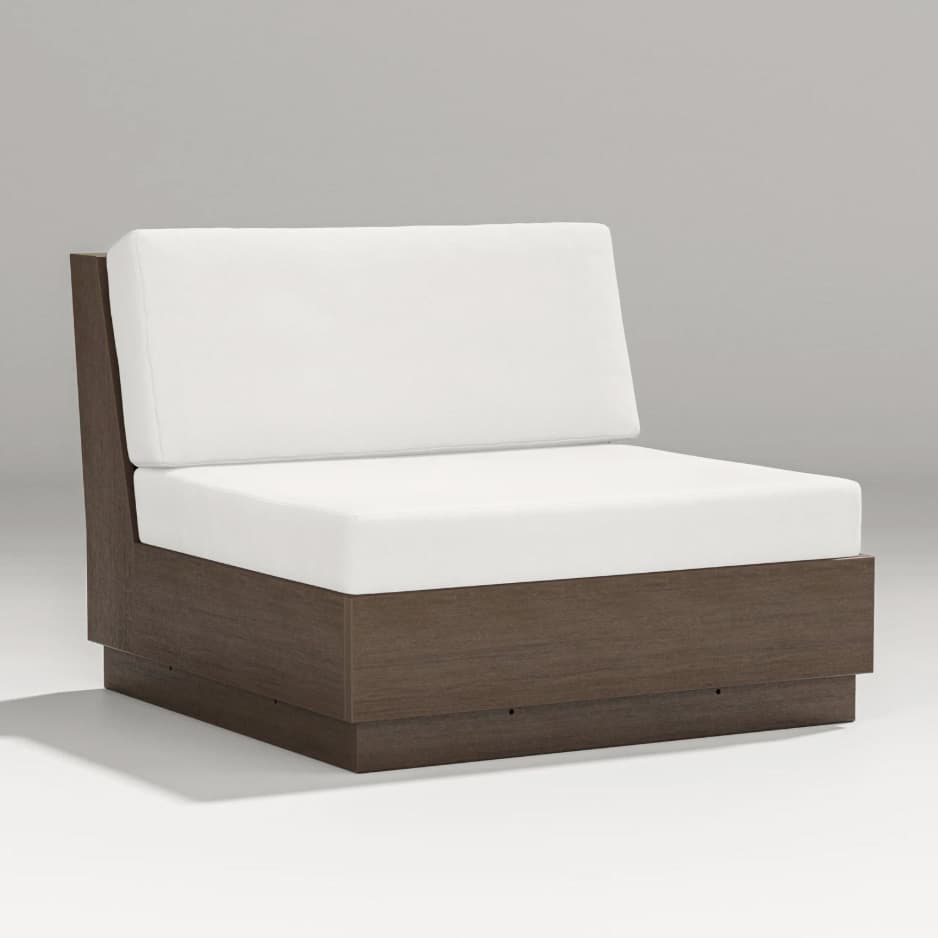 Polywood Elevate Modular Armless Outdoor Sectional Unit