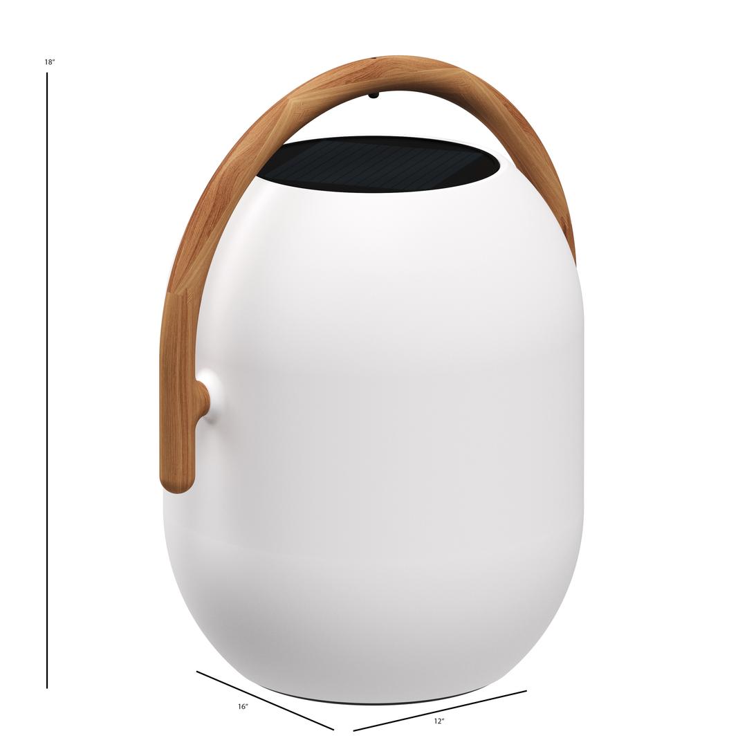 Gloster Ambient Cocoon Solar LED Outdoor Light - Dims Gloster Ambient Cocoon Solar LED Outdoor Light - Dims