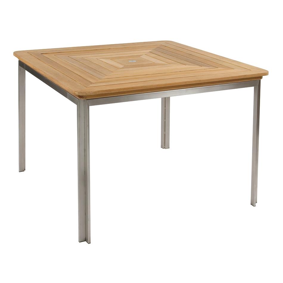 Kingsley Bate Tivoli 42" Steel Square Dining Table