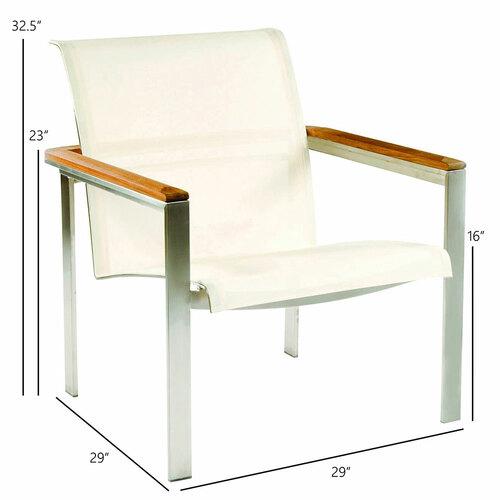Kingsley Bate Tivoli Club Chair - Dimension Kingsley Bate Tivoli Club Chair - Dimension