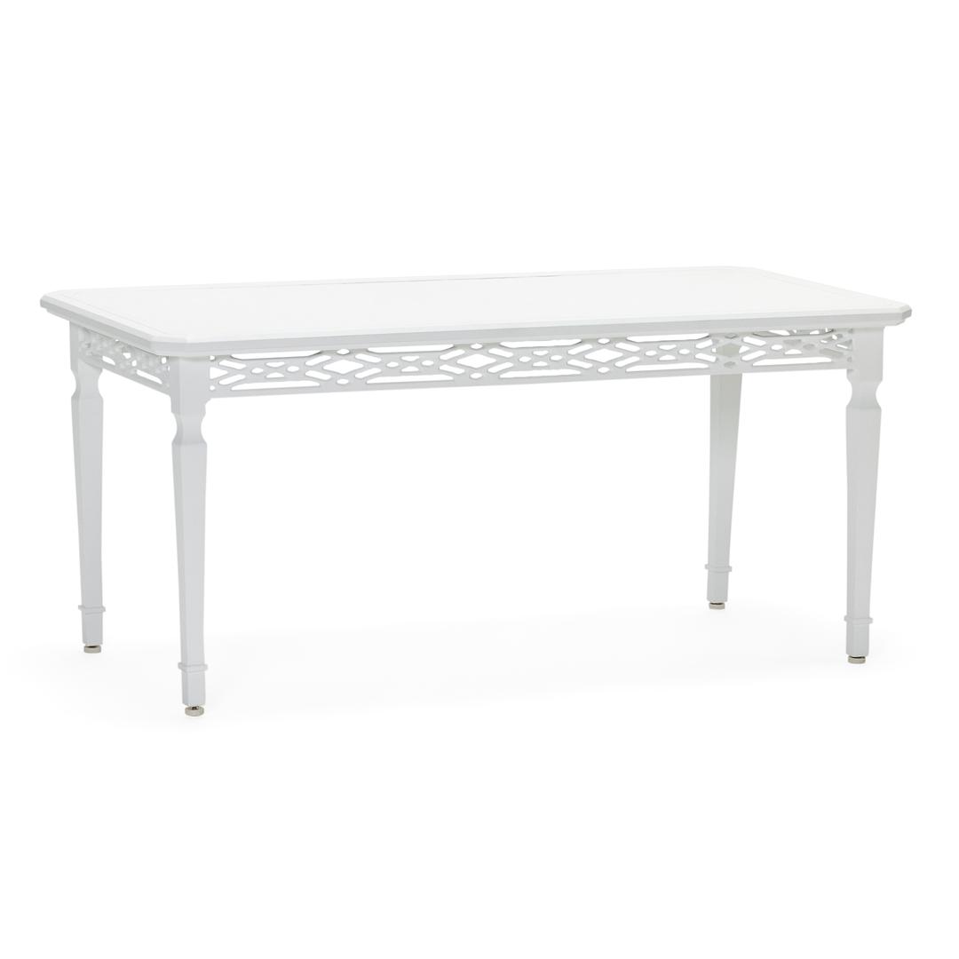 Woodard Tuoro 45" Aluminum Rectangular Coffee Table