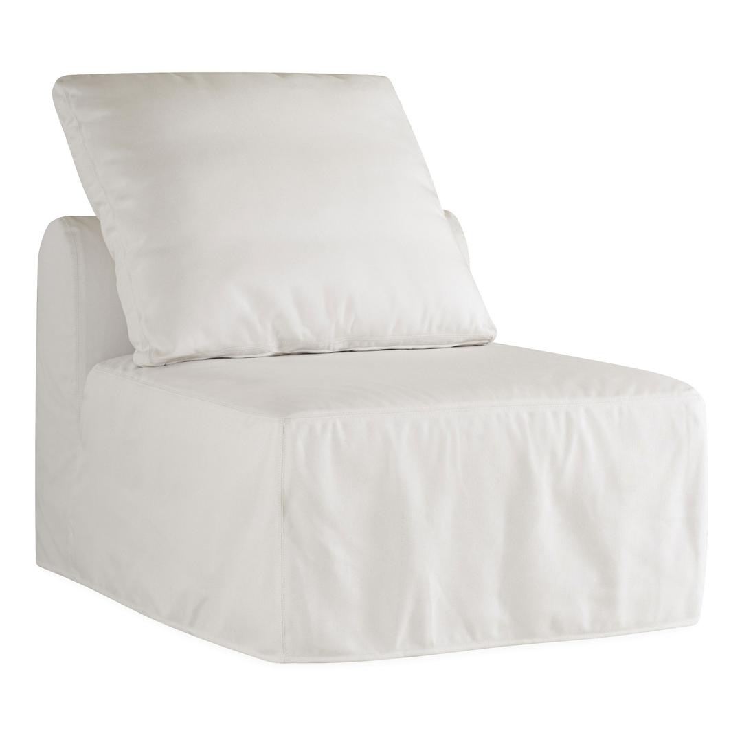 Lee Industries Bodega Bay Slipcovered Armless Outdoor Sectional Unit