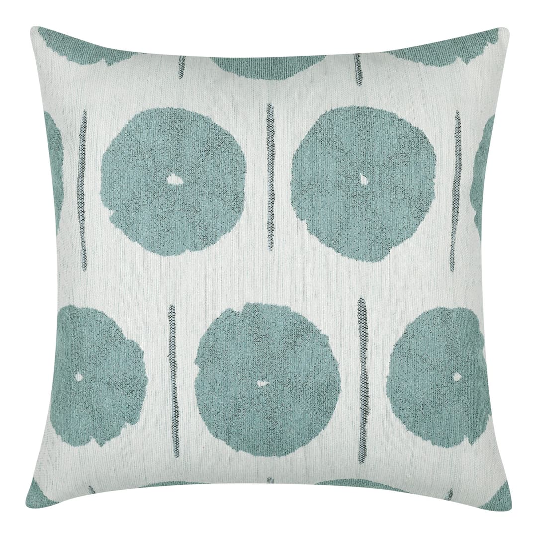 Elaine Smith 20" x 20" Solstice Mist Sunbrella Outdoor Pillow