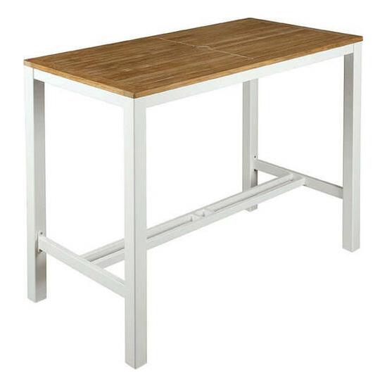 Barlow Tyrie Aura 55" Rectangular Bar Table - Teak Top