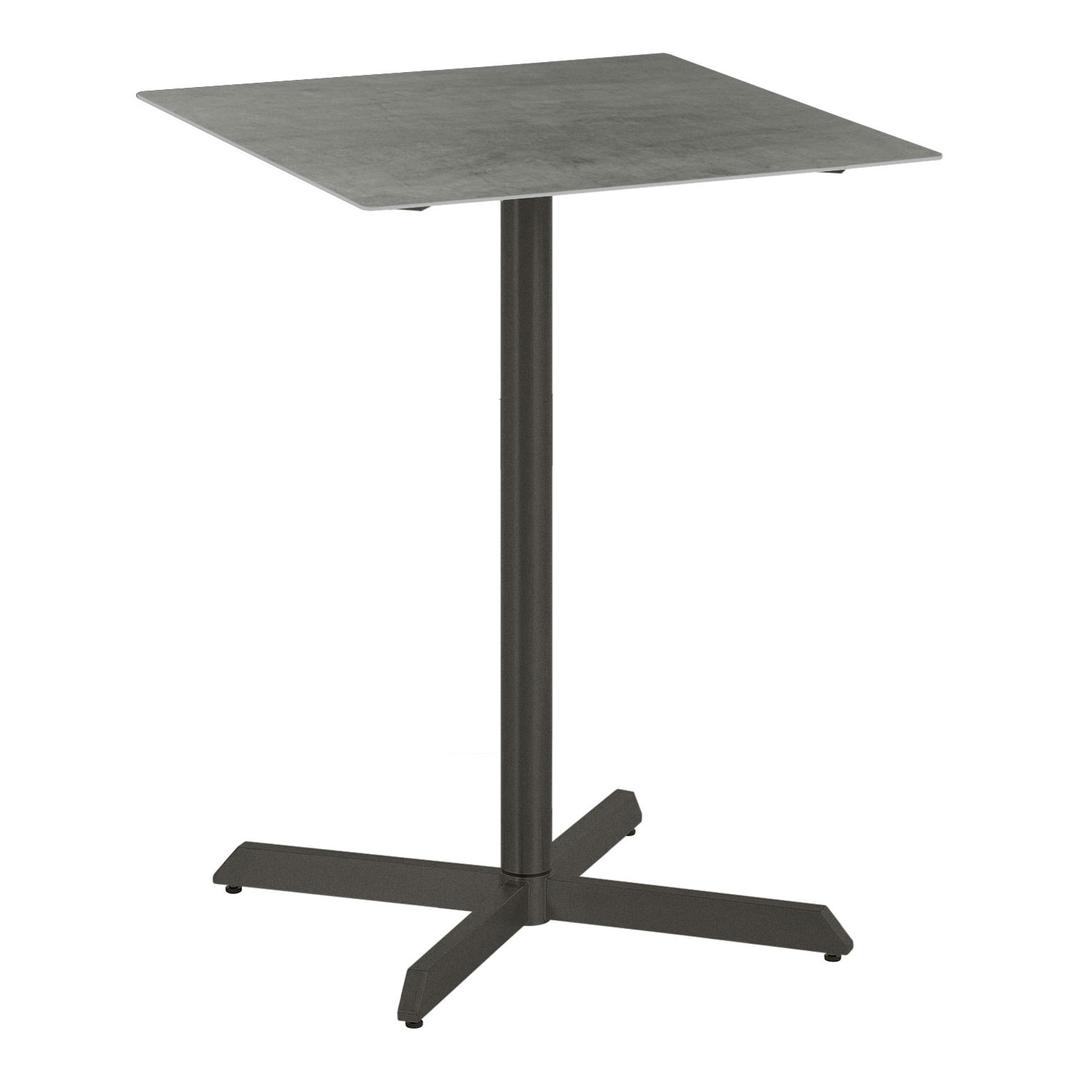 Barlow Tyrie Equinox 28" Steel Square Bar Table