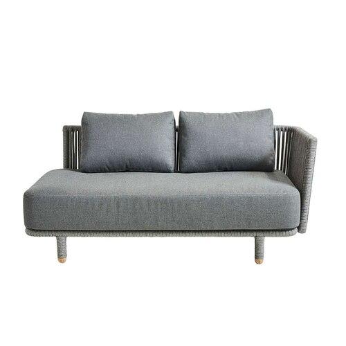 Cane-line Moments Soft Rope Left 2-Seater Outdoor Sectional Unit